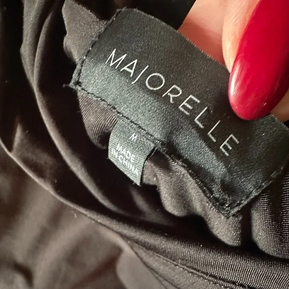 Majorelle Black Midi Dress - Medium - Picture 5 of 6